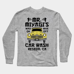 Mr Miyagi's Car Wash Long Sleeve T-Shirt